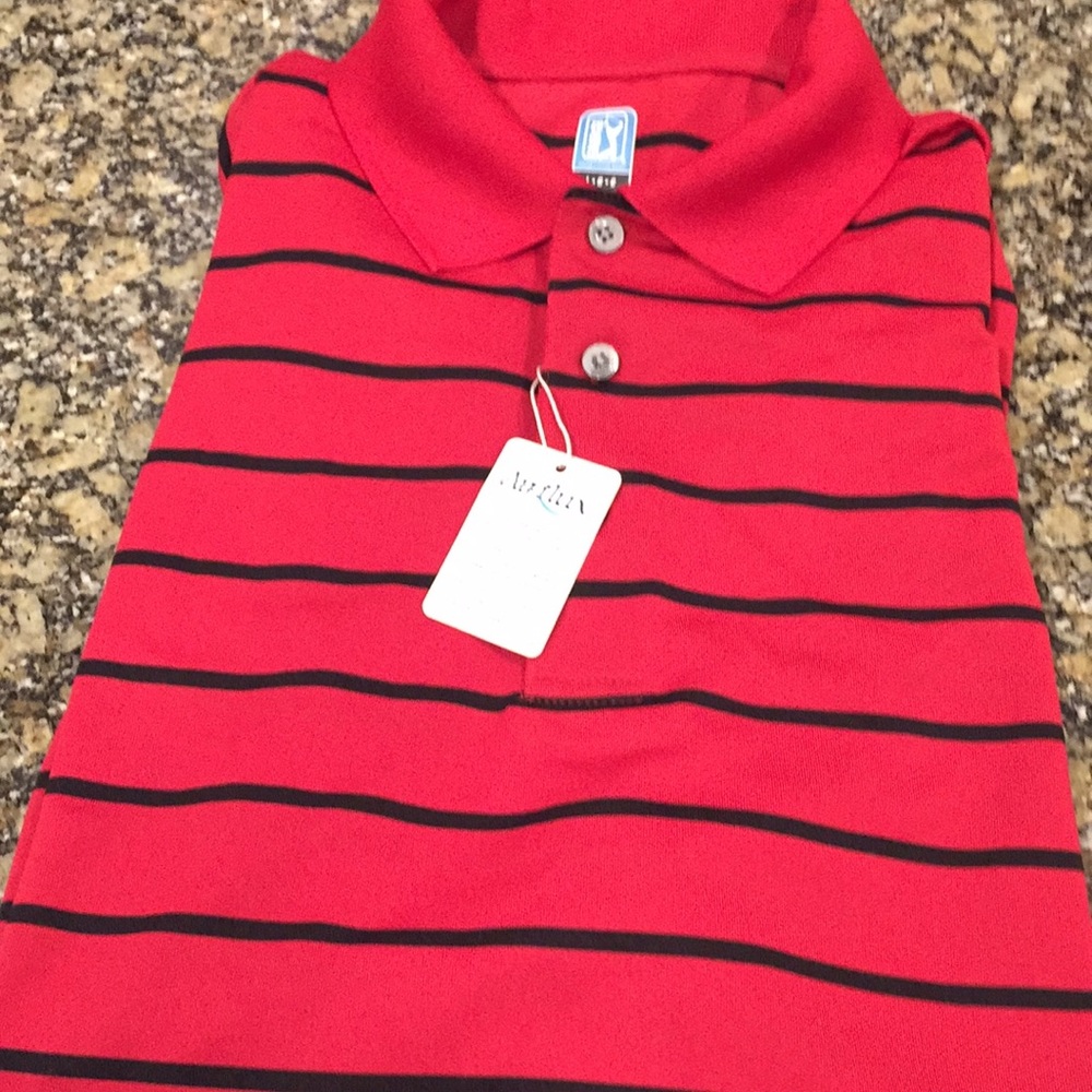 NWT PGA golf polo size large